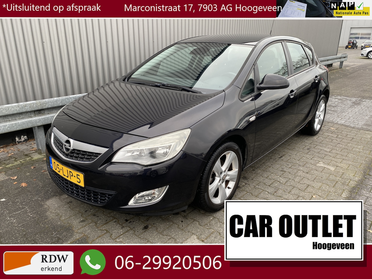 Opel Astra - 1.6 Edition 114Dkm.NAP, A/C, CC, Carkit, LM, nw. APK – Inruil Mogelijk – - AutoWereld.nl