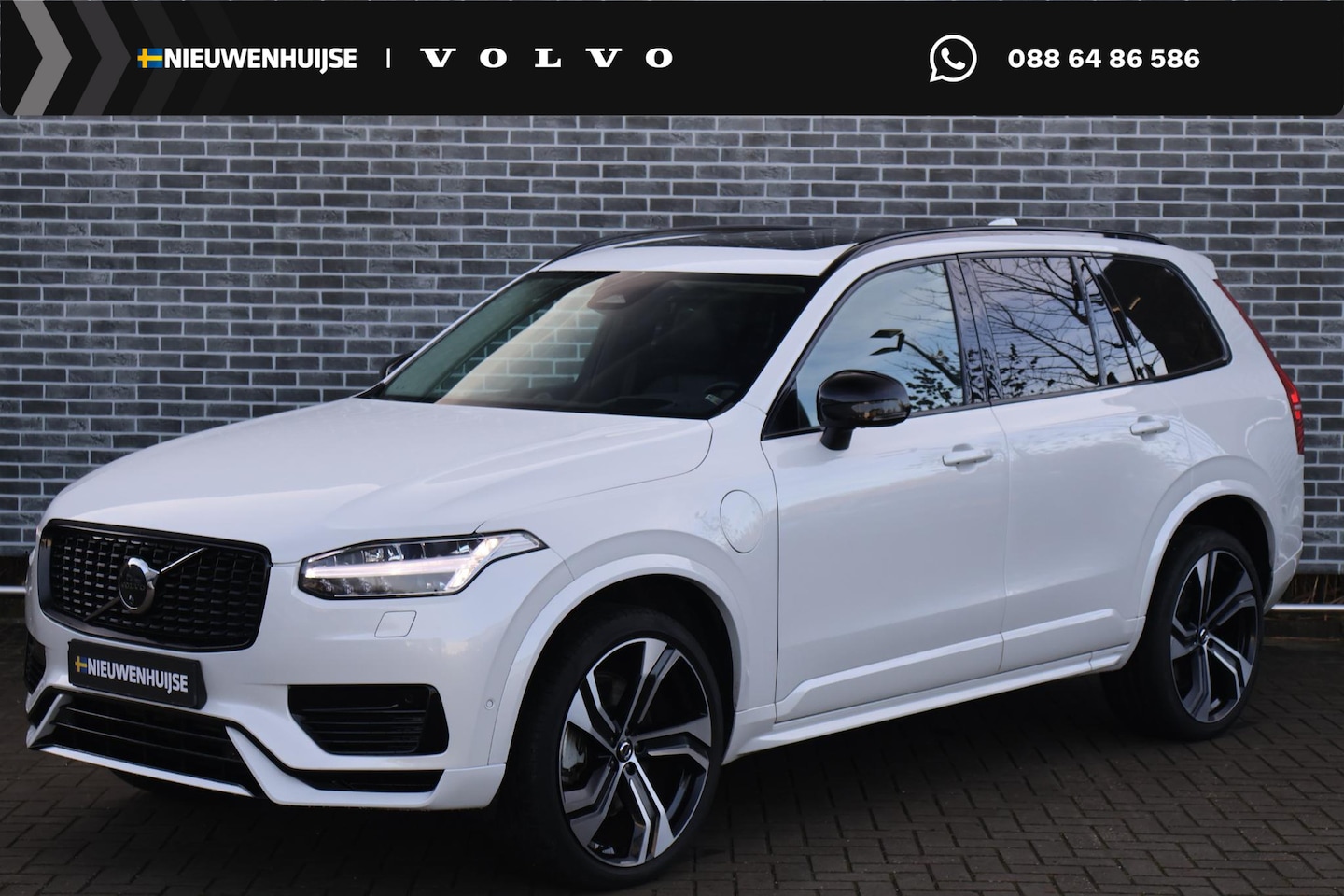 Volvo XC90 - 2.0 T8 Plug-in hybrid AWD Ultra Dark | Bowers & Wilkins Audio | Luchtvering | Trekhaak | G - AutoWereld.nl