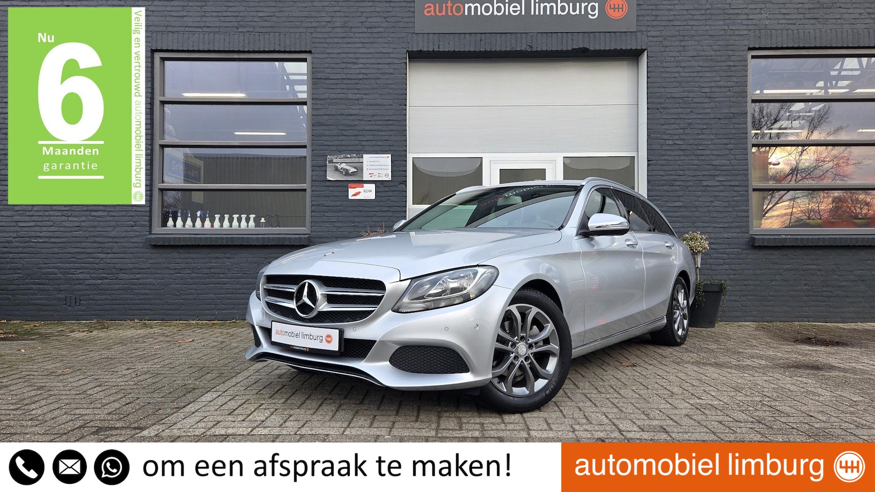 Mercedes-Benz C-klasse Estate - 180 Avantgarde | NAVIGATIE | VOLLEDIGE ONDERHOUDSHISTORIE - AutoWereld.nl