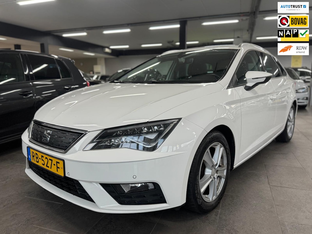 SEAT Leon ST - 1.0 EcoTSI Style Business Intense automaat 1-eigenaar navi half leer led cruise controle s - AutoWereld.nl