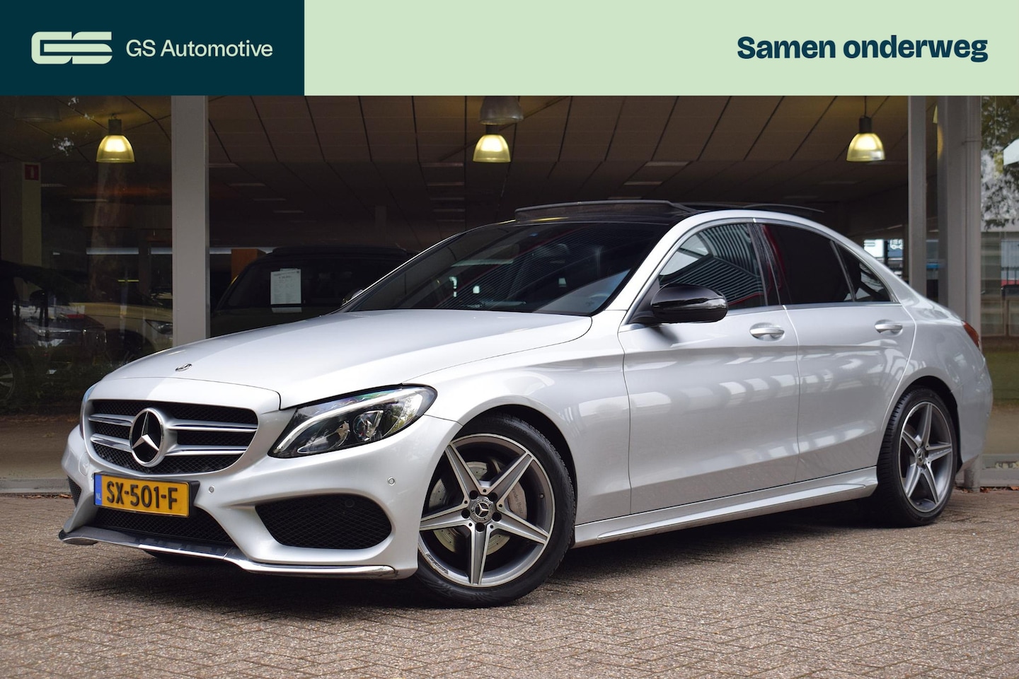 Mercedes-Benz C-klasse - 180 CDI Sport Edition NAV|PANO|AMG|CAM - AutoWereld.nl