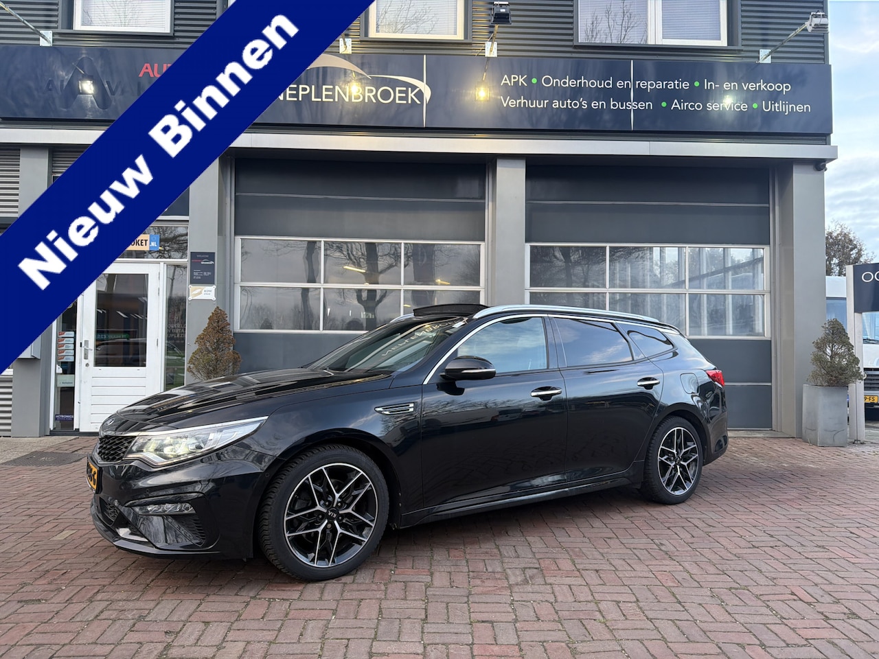 Kia Optima Sportswagon - 1.6 T-GDI GT-Line Panoramadak | LED | Leder | Cruise control | Navigatiesysteem | Camera | - AutoWereld.nl
