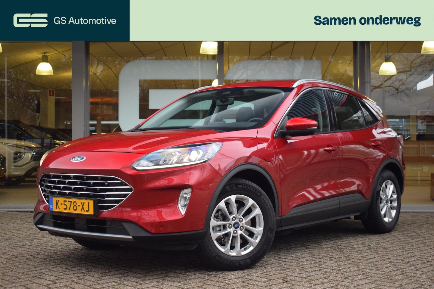 Ford Kuga - 2.5 PHEV Titanium met TREKHAAK|CAMERA|NAV|ACC|LANE - AutoWereld.nl
