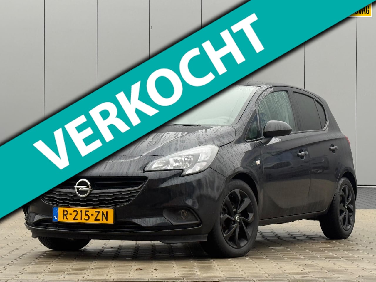 Opel Corsa - 1.2 Black Edition 5drs - Black Phantom Pearl - Nav/Cruise/Bleutooth - AutoWereld.nl