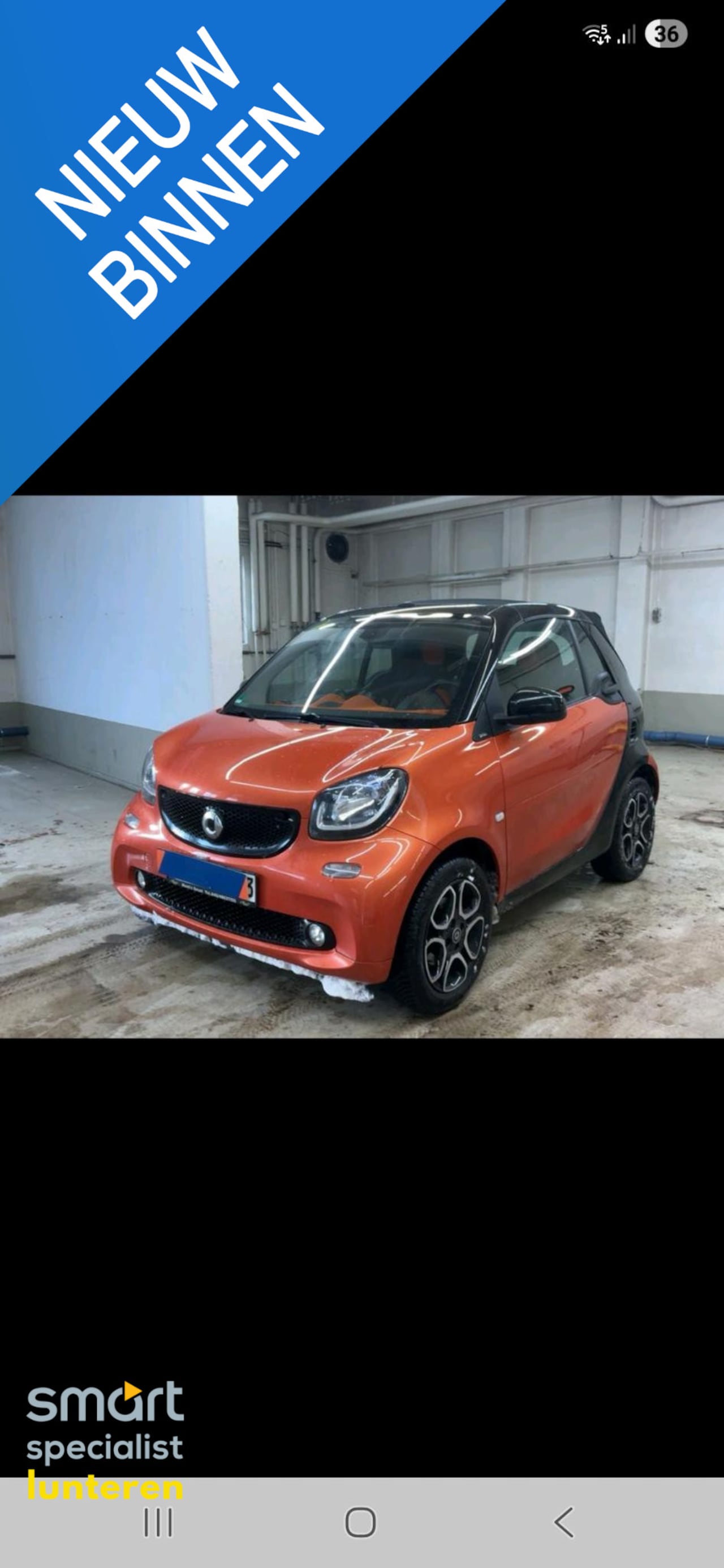 Smart Fortwo cabrio - passion stoelverwarming! cabrio! wordt verwacht! - AutoWereld.nl