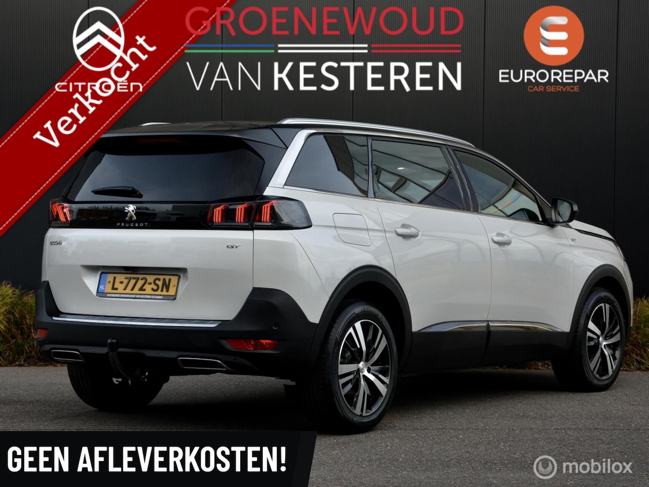 Peugeot 5008 - 130pk GT-Line I Automaat Trekhaak I 7 zits I - AutoWereld.nl