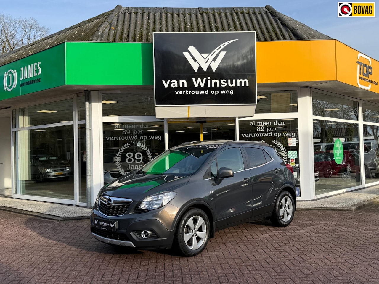 Opel Mokka - 1.4 T Innovation | Navi | Schuifdak | Trekhaak Leder | Camera | AGR voorstoelen | - AutoWereld.nl