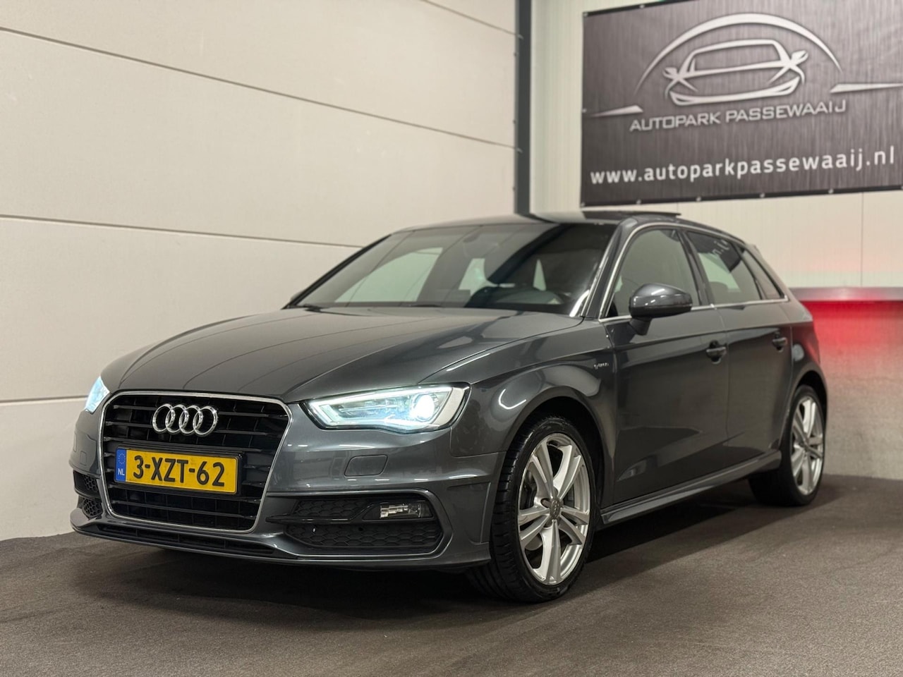 Audi A3 Sportback - 1.4 TFSI S-Line g-tron Pano, Lederen, NAP, Cruise Control, Stoelverwarming, Navigatie, Cli - AutoWereld.nl