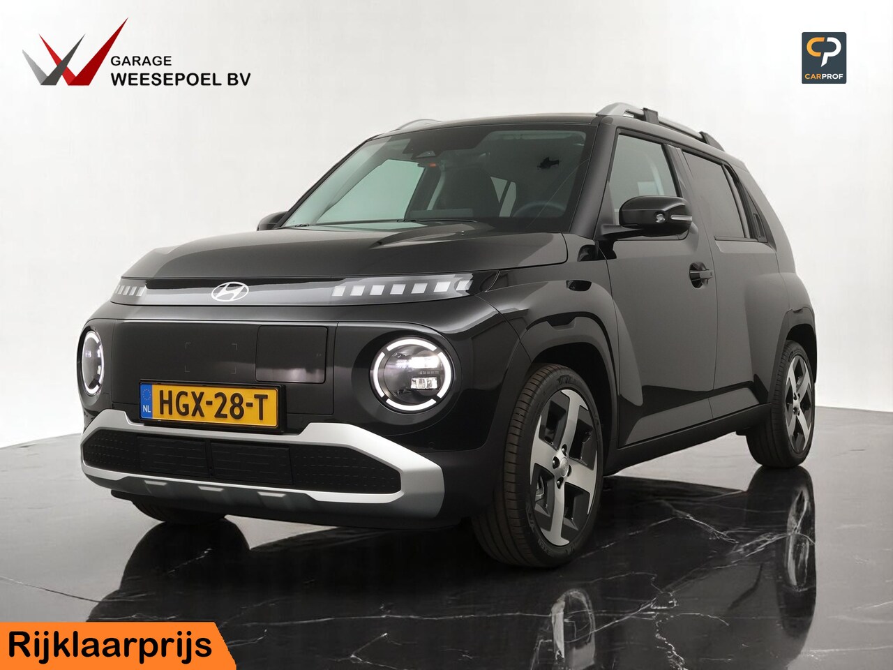 Hyundai Inster - 49kWh Evolve 115PK (SOH 100%) - 17 inch LM velgen - Navigatie - Camera - Climate control - - AutoWereld.nl