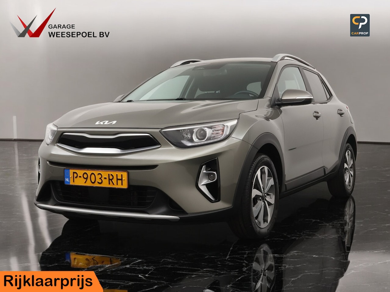 Kia Stonic - 1.0 T-GDi MHEV 100pk DynamicPlusLine - Navigatie - Camera - Climate control - Privacy glas - AutoWereld.nl