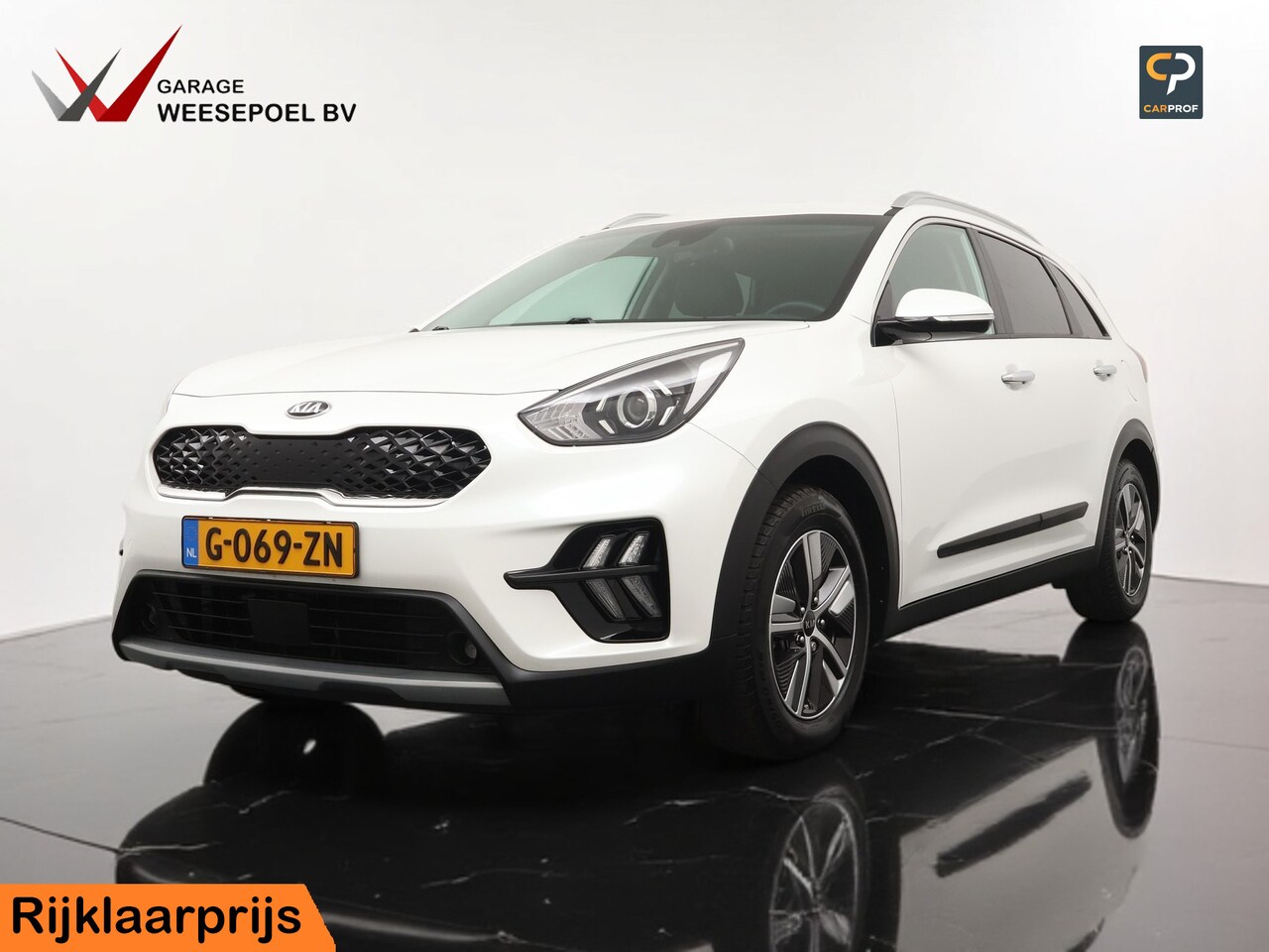Kia Niro - 1.6 GDi Hybrid DynamicLine - Navigatie - Camera - Climate control - Cruise control - All S - AutoWereld.nl