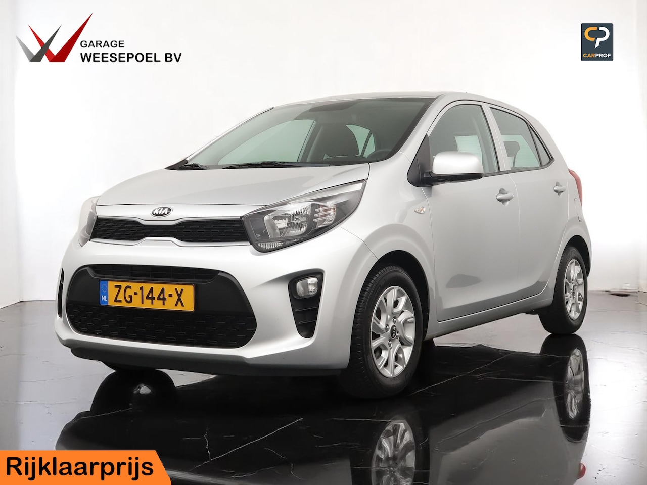 Kia Picanto - 1.0 CVVT EconomyPlusLine - Airco - Licht metalen velgen - All Season - Bluetooth - Fabriek - AutoWereld.nl