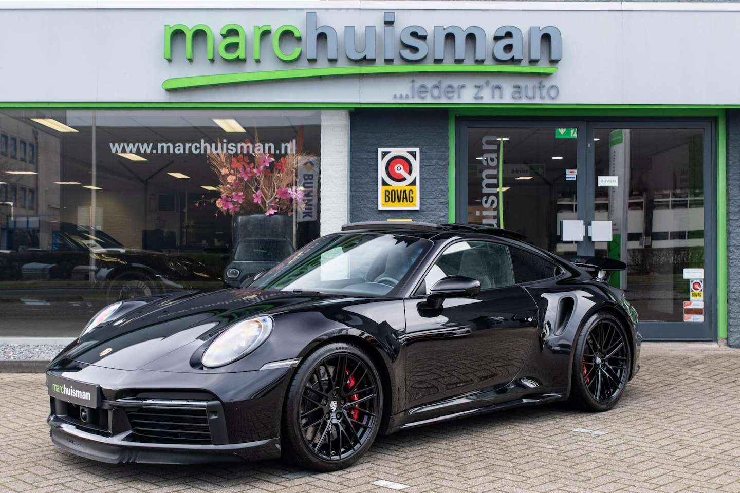 Porsche 911 - 3.8 Turbo / GLASDAK / INNODRIVE / LIFT / 18 WEG - AutoWereld.nl