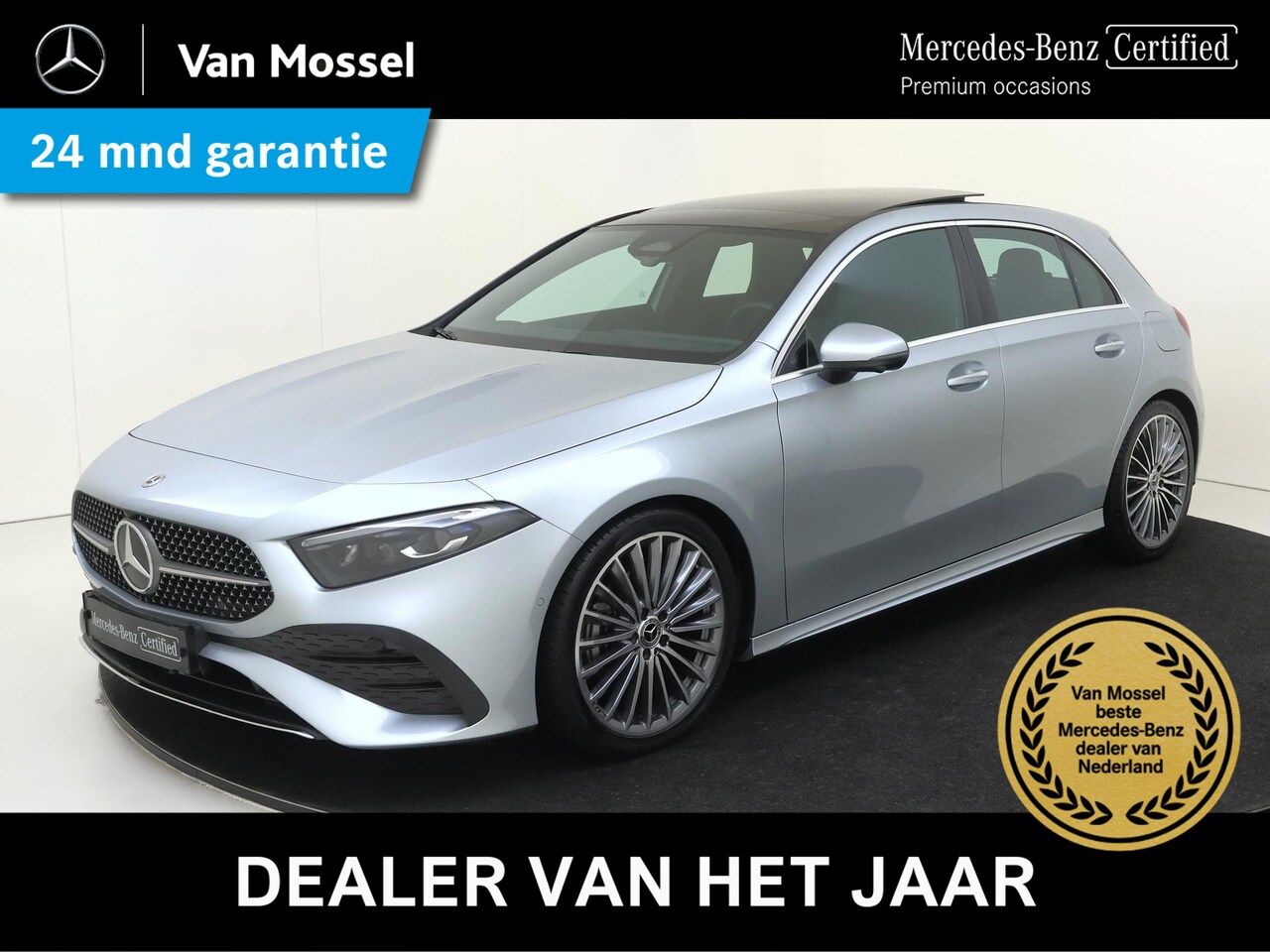 Mercedes-Benz A-klasse - 180 Star Edition / AMG/ Premium Plus/19 Inch/ Head Up/ Panoramadak/ Memory - AutoWereld.nl