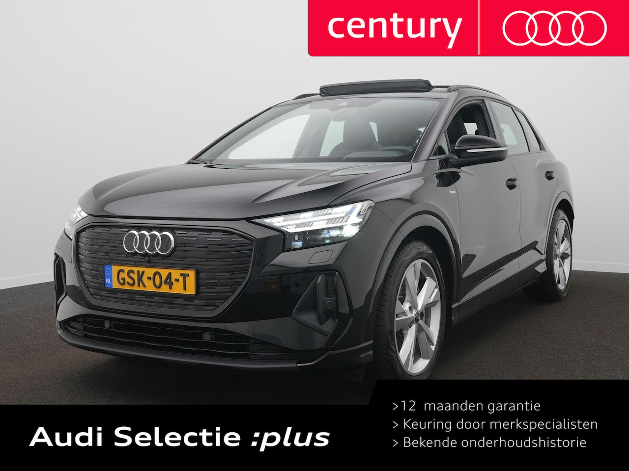 Audi Q4 e-tron - 45 quattro S Edition 82 kWh S-Line | Panoramadak | Matrix LED | 20" LM velgen - AutoWereld.nl