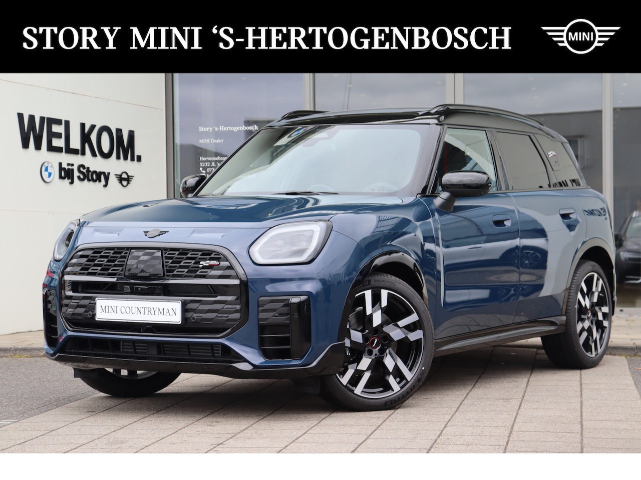 MINI Countryman - S ALL4 Automaat / JCW / Pakket XL / 20" John Cooper Works Flag Spoke 2-tone - AutoWereld.nl