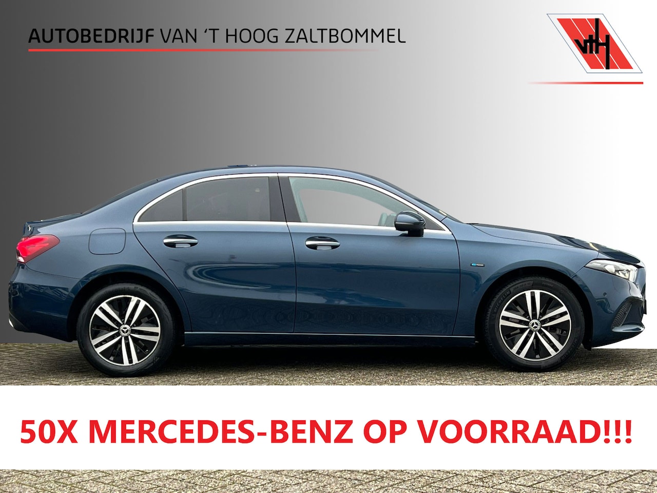 Mercedes-Benz A-klasse - 250e AUT8 Premium LEDER SFEER KEY-LESS GO MULTIBEAM 360-CAMERA TREKHAAK - AutoWereld.nl