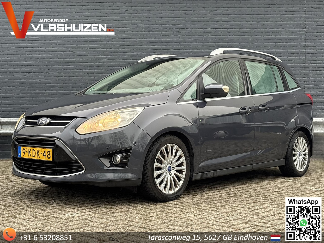 Ford Grand C-Max - 1.0 Titanium 7p. | Climate | Cruise | Camera | - AutoWereld.nl