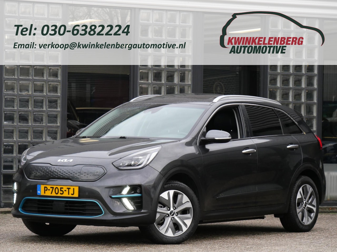 Kia e-Niro - 64kWh/ 3-FASE/ SCHUIFDAK/ DYNAMICPLUSLINE/ SOH 100% - AutoWereld.nl