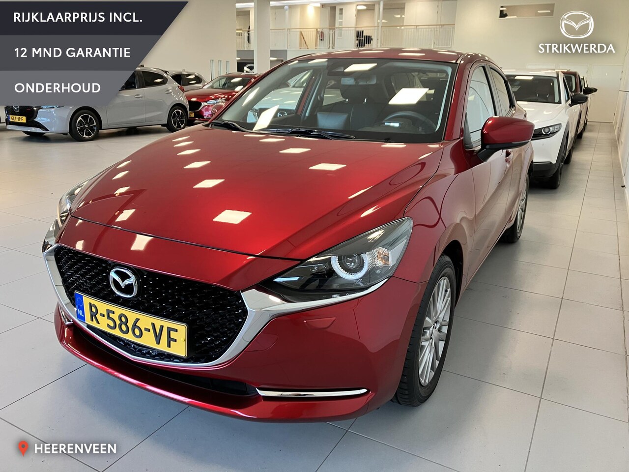 Mazda 2 - 1.5 Skyactiv-G Luxury I-ACTIVE PAKKET | KEYLESS | HUD | NAVIGATIE - AutoWereld.nl