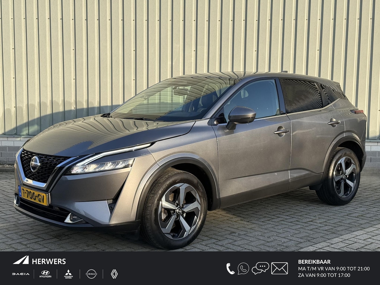 Nissan Qashqai - 1.3 MHEV Xtronic N-Connecta / Trekhaak 1800 KG / 360 Camera / Stoel/Stuurverwarming / Voor - AutoWereld.nl