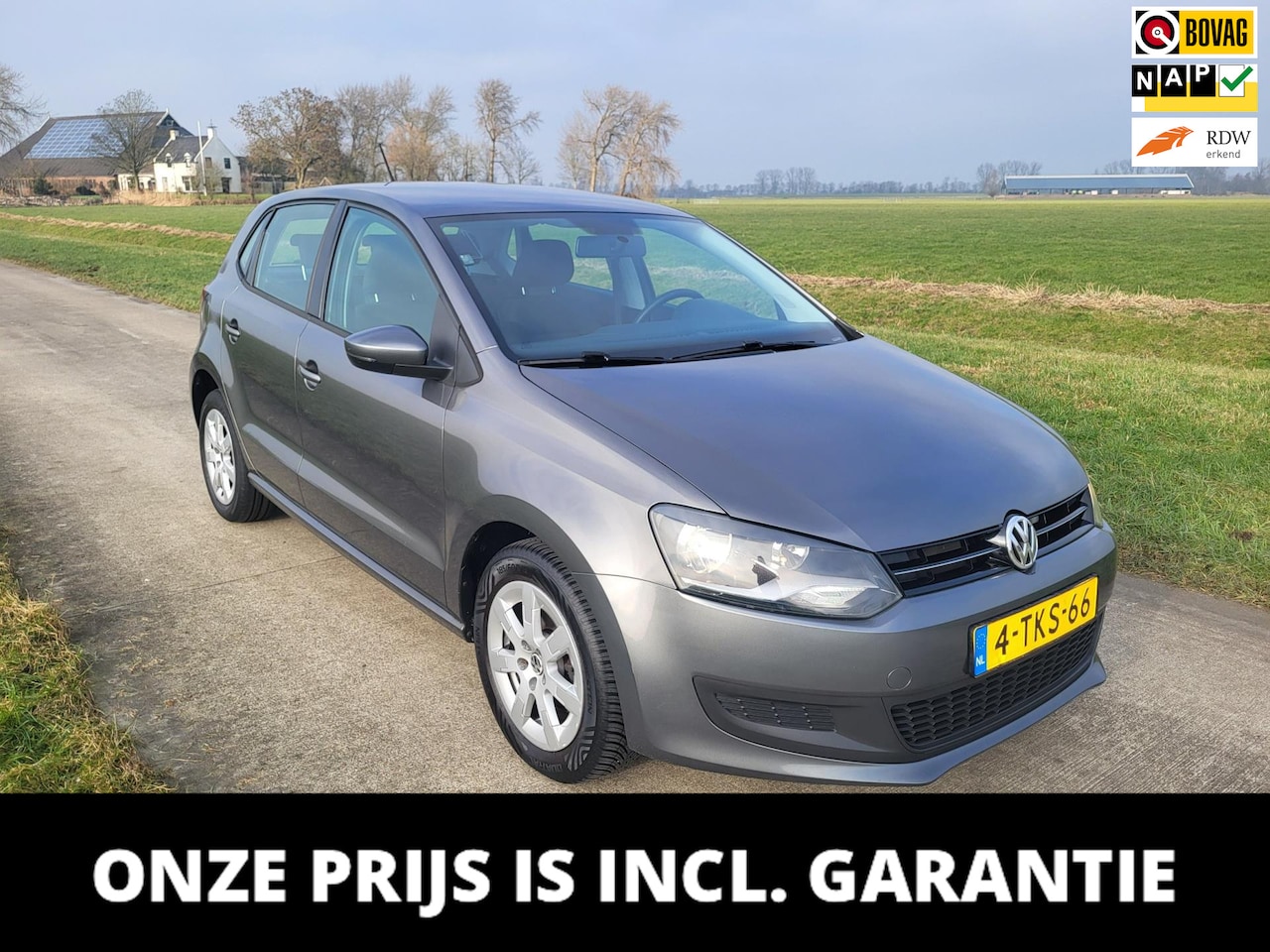 Volkswagen Polo - 1.2 TSI 5drs airco 173.902km NAP - AutoWereld.nl