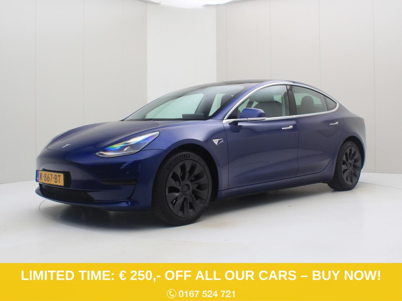 Tesla Model 3 - Standard RWD Plus 92% SoH [ LFP ACCU+AUTOPILOT+60 kWh+PREMIUM AUDIO ] - AutoWereld.nl