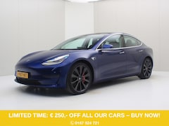 Tesla Model 3 - Performance AWD 486pk 75 kWh [ AUTOPILOT+530KM WLTP+PREMIUM AUDIO ]