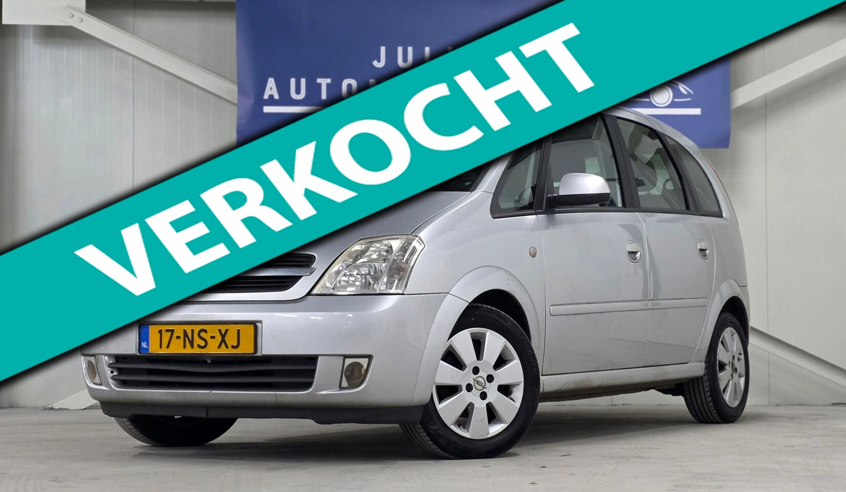 Opel Meriva - 1.6 Cosmo CruiseControl LM Velgen Nieuwe APK Garantie! - AutoWereld.nl