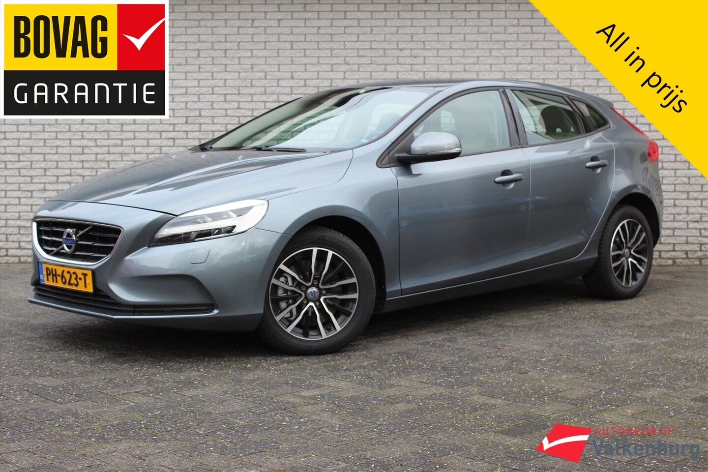 Volvo V40 - 1.5 T2 122PK Geartronic Nordic+ | Stoelverwarming | PDC | Cruise | Climatronic | LED | NAV - AutoWereld.nl