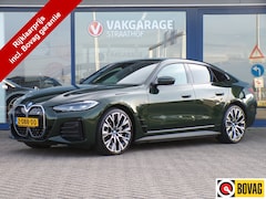 BMW i4 - eDrive40 High Executive M Sport 84 kWh, SOH 95.3% / San Remo Green / Leder / Camera + Sens