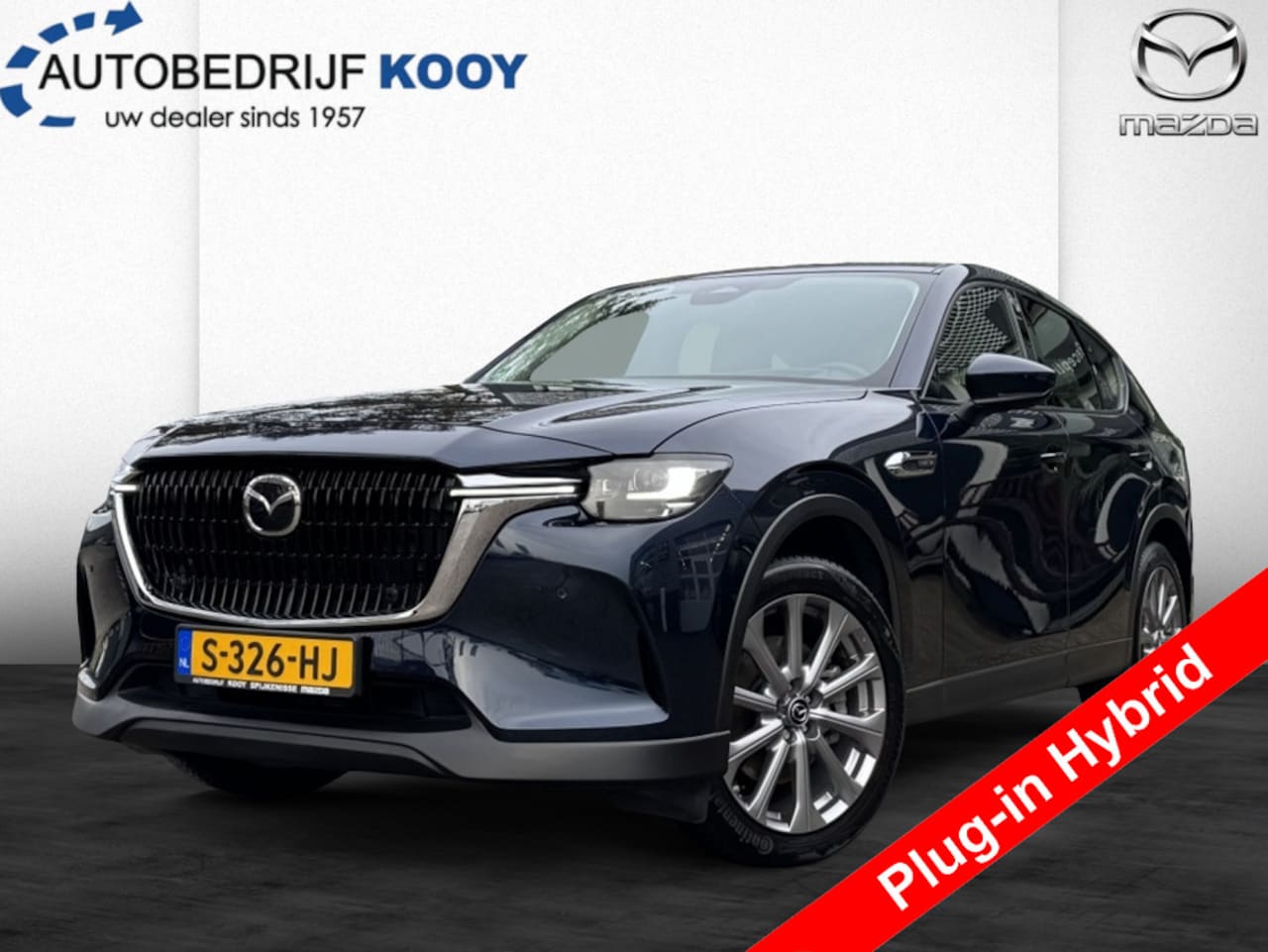 Mazda CX-60 - 2.5 PHEV Exclusive Line / Wegkl. trekhaak / Dealer onderhouden - AutoWereld.nl