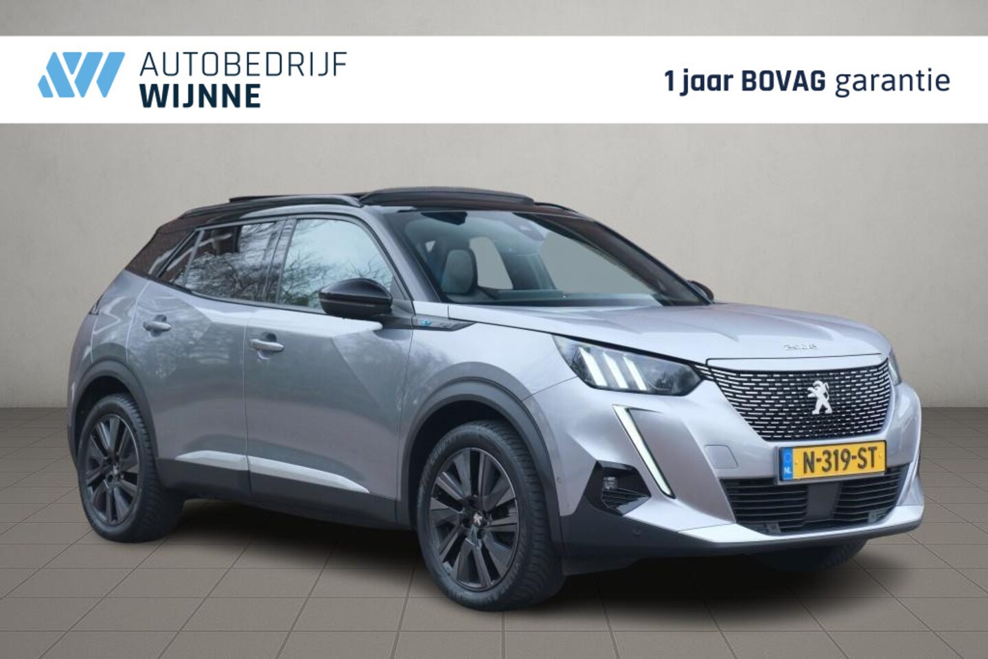 Peugeot e-2008 - EV 50 kWh 136pk GT Pack | Navi | App Connect | Climate | Adaptive Cruise | Panoramadak | K - AutoWereld.nl