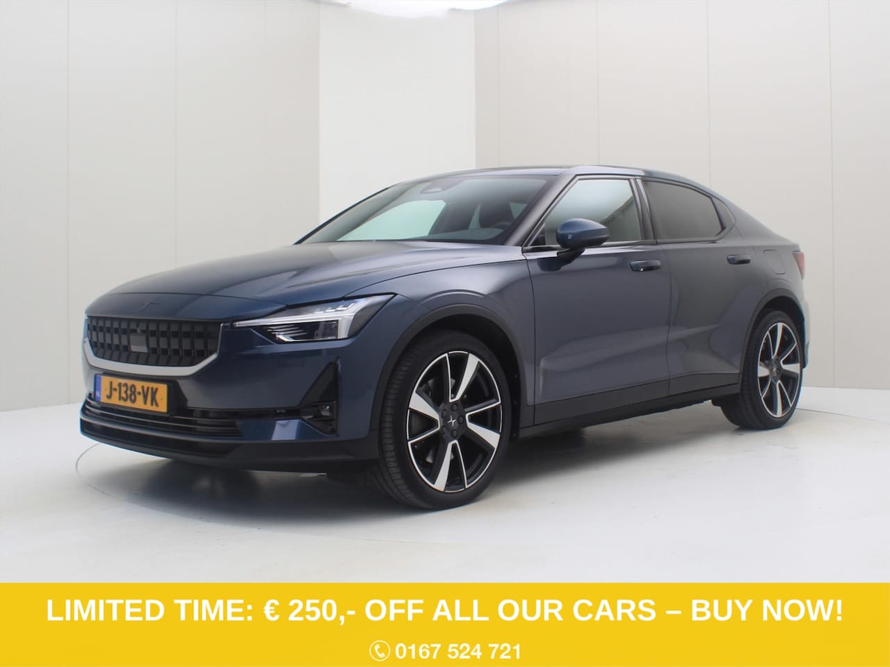 Polestar 2 - Long Range Dual Motor 408PK 78kWh Launch Edition 93,9% SoH [ PILOT PLUS+20 INCH+CARPLAY ] - AutoWereld.nl