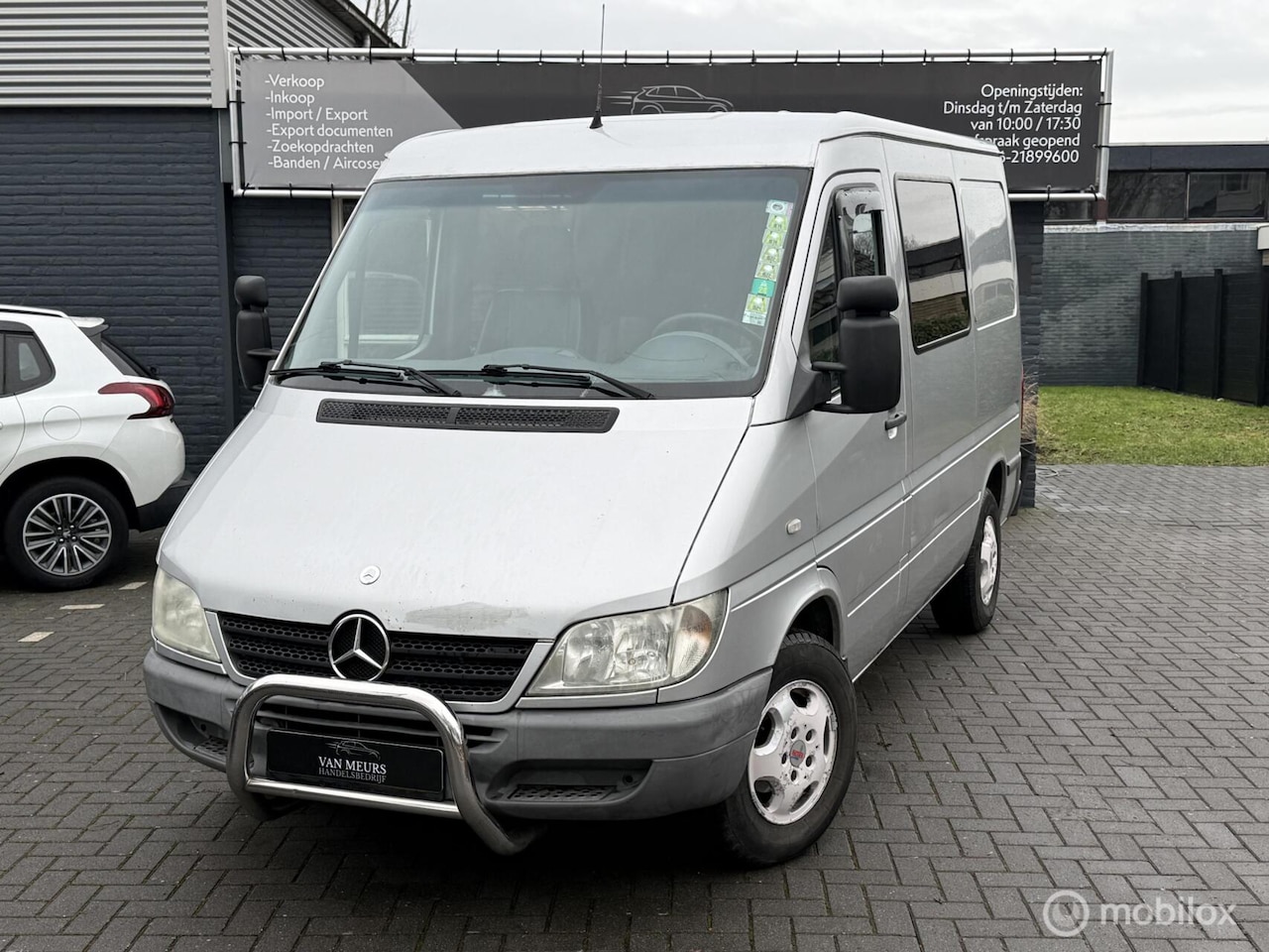 Mercedes-Benz Sprinter - bestel 216 CDI 2.7 300, dubbel cabine, trekhaak, airco, cruise control, apk 05-2026 - AutoWereld.nl