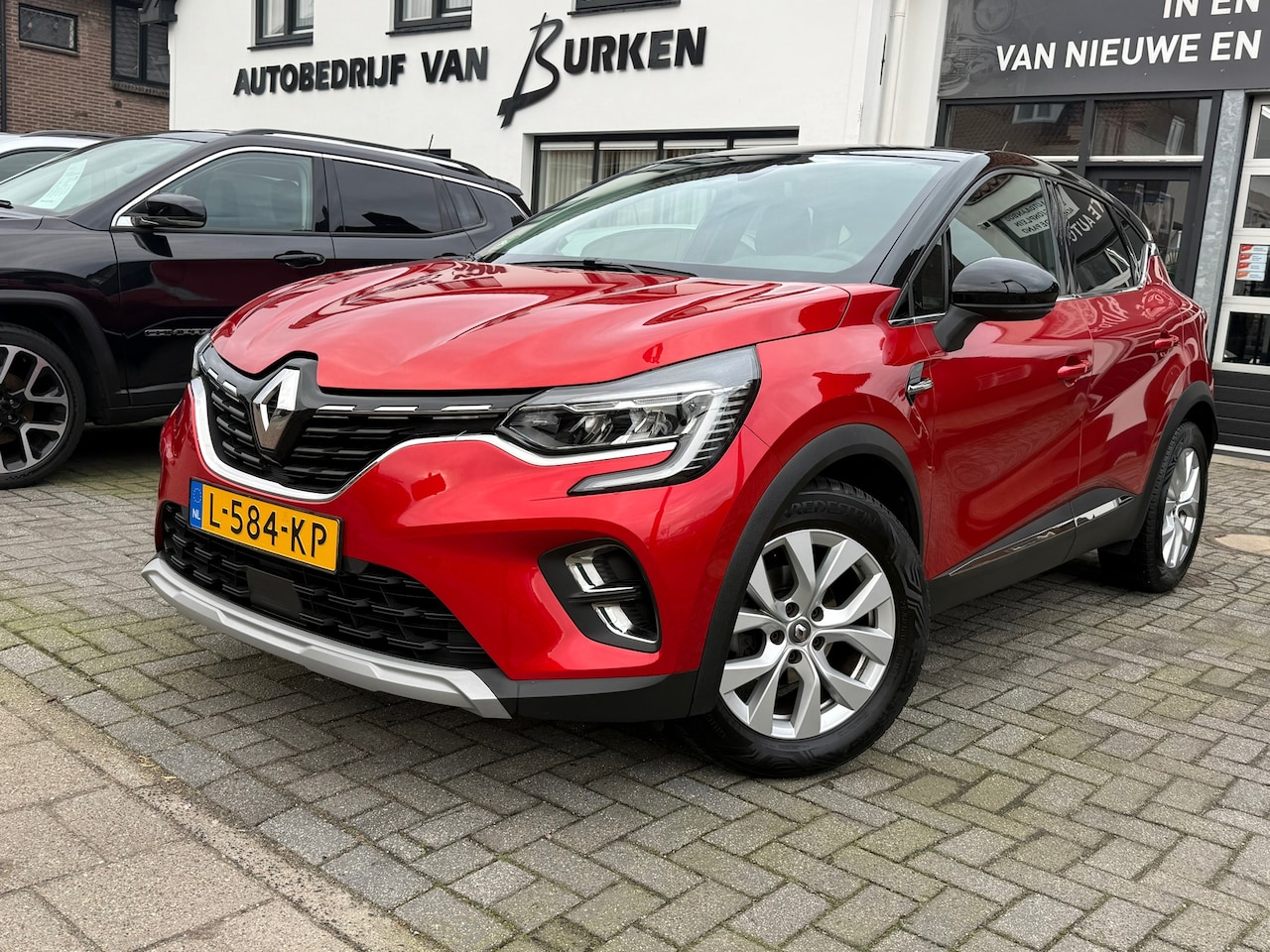 Renault Captur - 1.0 TCe 100 Bi-Fuel Intens, Trekhaak,Apple Carplay/Android,Navigatie,L.M.Velgen - AutoWereld.nl