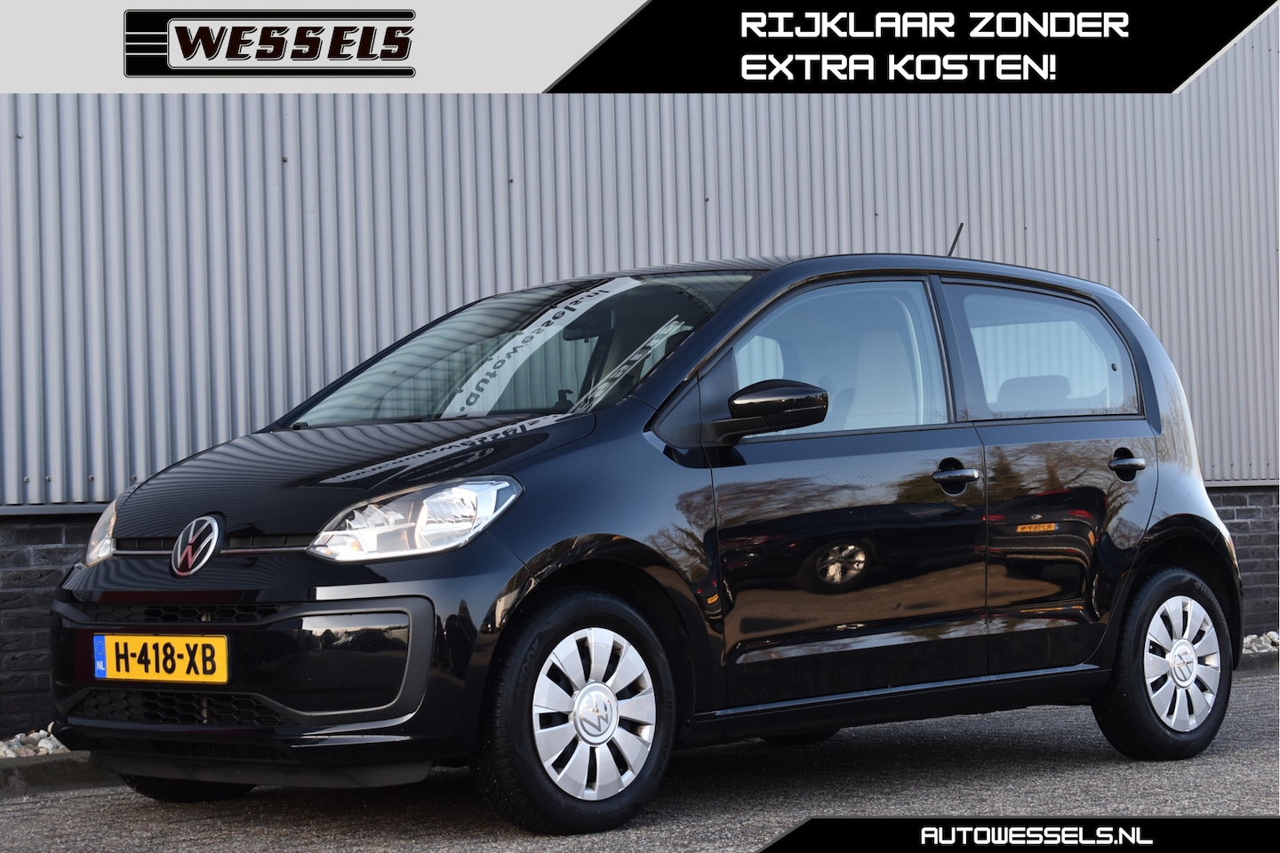 Volkswagen Up! - 1.0 Orgineel NL, A/C, Elek. ramen, BT - AutoWereld.nl