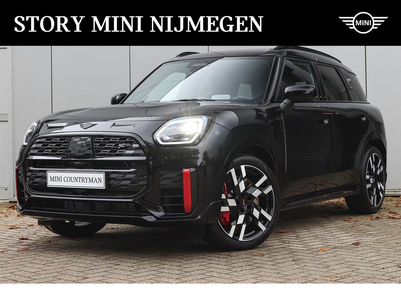 MINI Countryman - JCW ALL4 Automaat / Pakket XL / 20" John Cooper Works Flag Spoke 2-tone - AutoWereld.nl