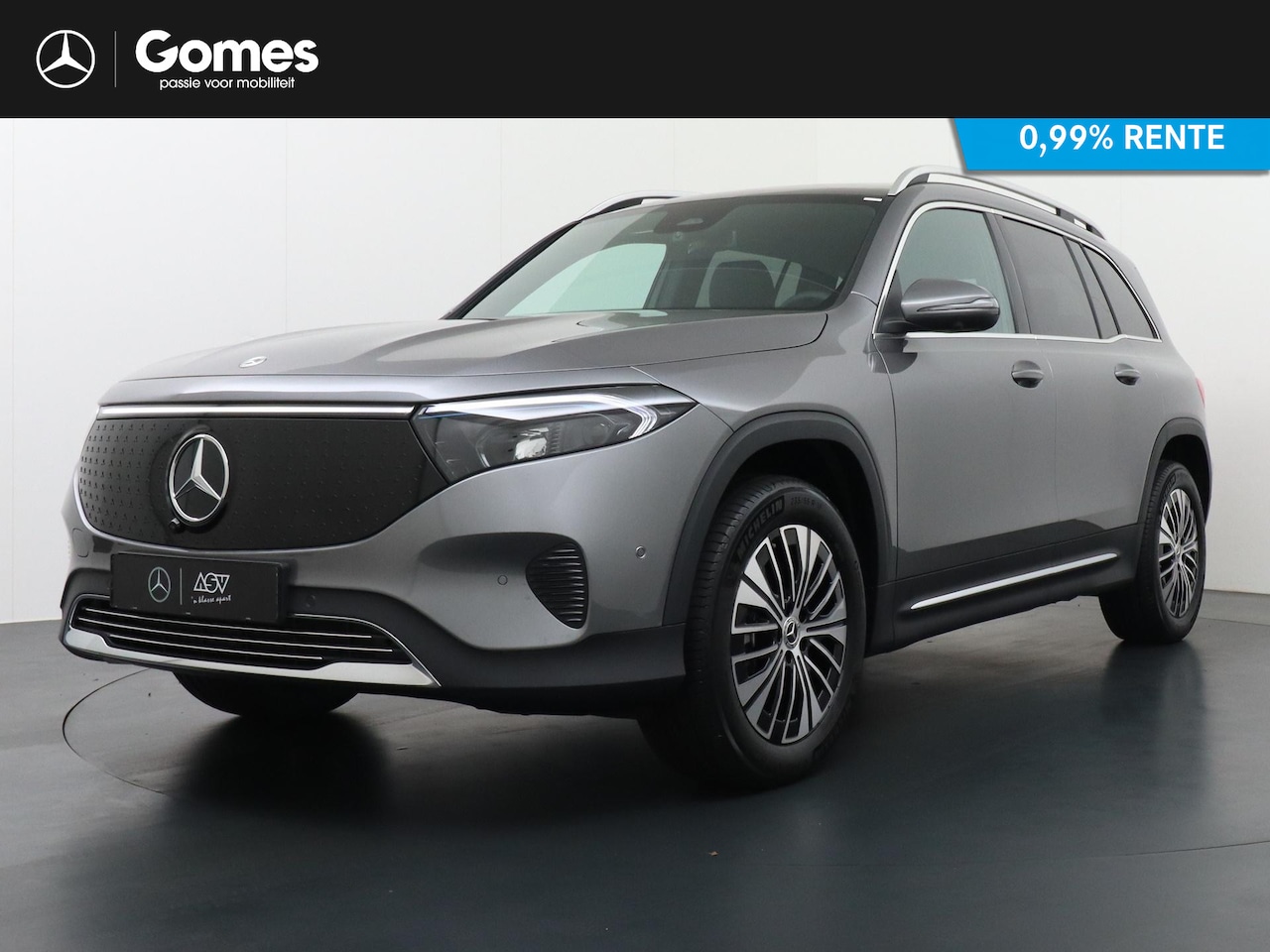 Mercedes-Benz EQB - 250+ Business Solution Luxury 7pers. 71 kWh Accu | Distronic Cruise Control | Panorama - S - AutoWereld.nl