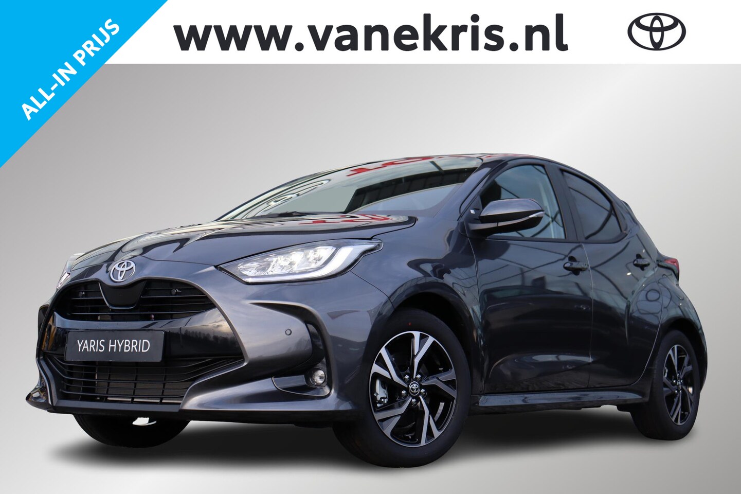 Toyota Yaris - 1.5 Hybrid 115 Dynamic 1.5 Hybrid 115 Dynamic, Comfort Pack, Nieuw en snel leverbaar met €1500 inruilpremie!! - AutoWereld.nl