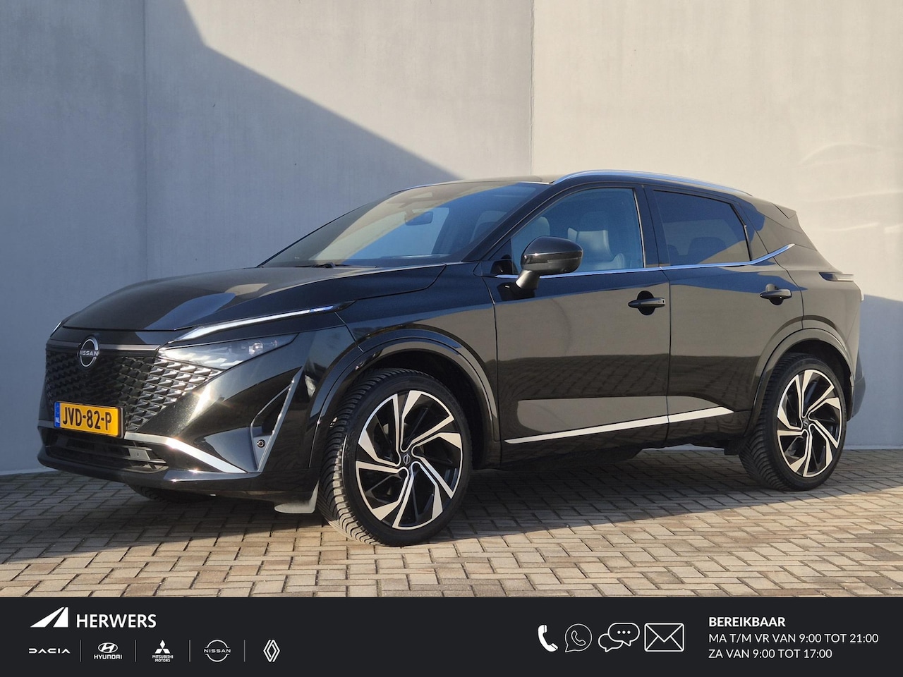 Nissan Qashqai - 1.3 MHEV Xtronic Tekna Plus Automaat / All Season banden / Trekgewicht 1.800 Kg / Nieuw mo - AutoWereld.nl