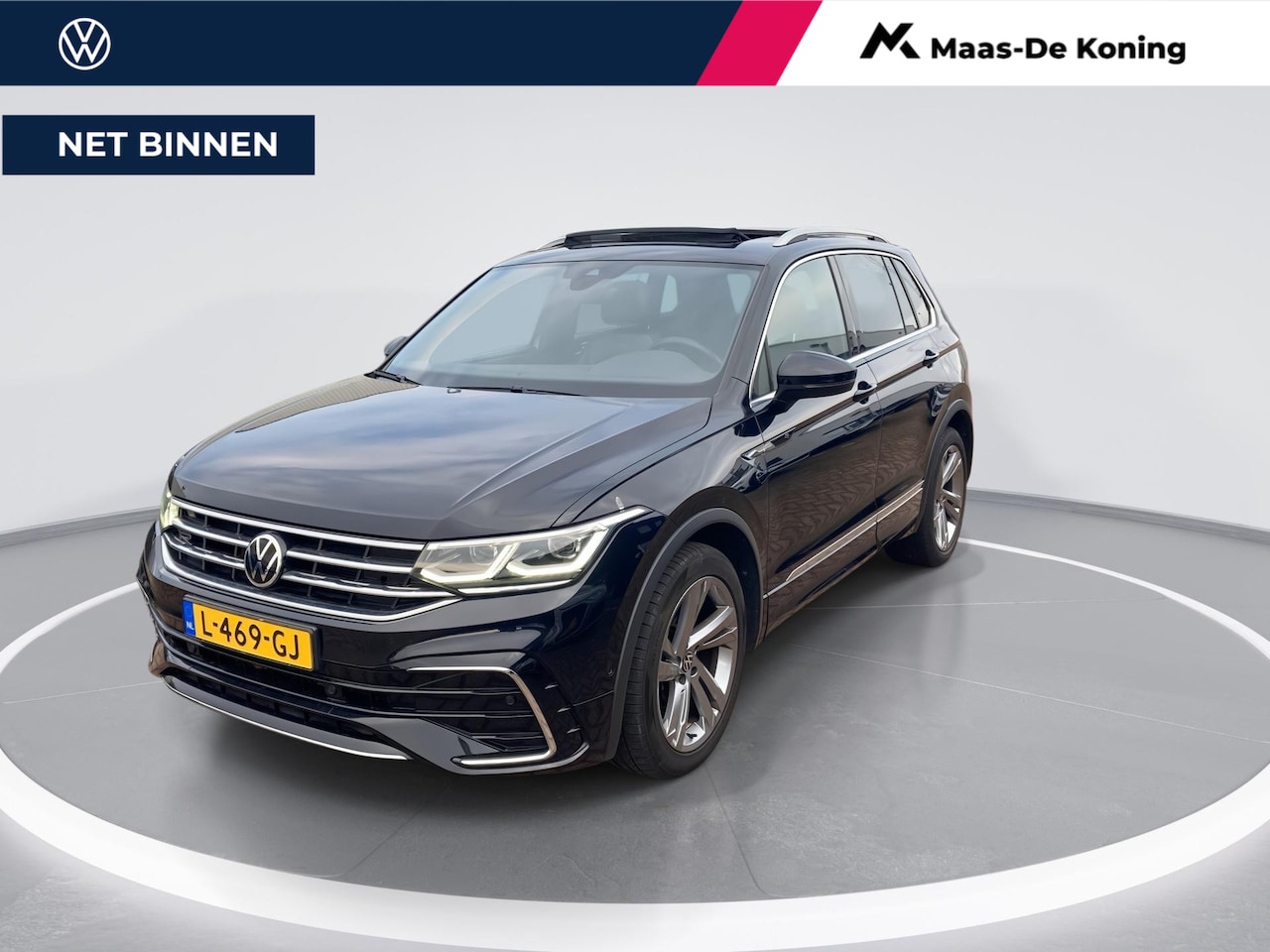 Volkswagen Tiguan - 1.5TSI/150PK R-Line DSG · Panoramdak · Navigatie · Camera + Parkeersensoren - AutoWereld.nl