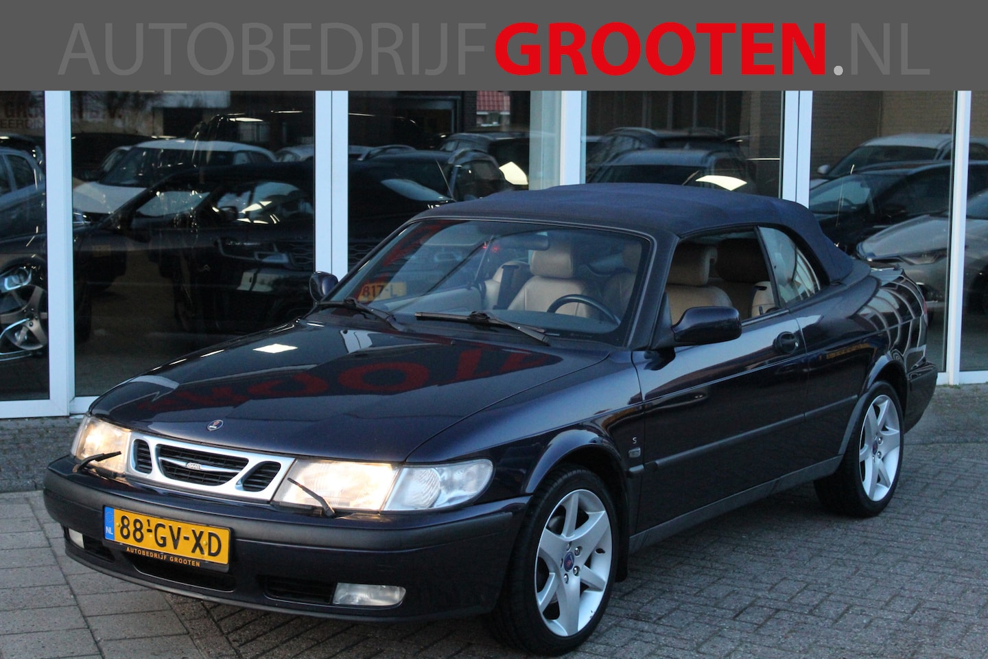 Saab 9-3 Cabrio - 2.0t S Luxury//Automaat!! - AutoWereld.nl