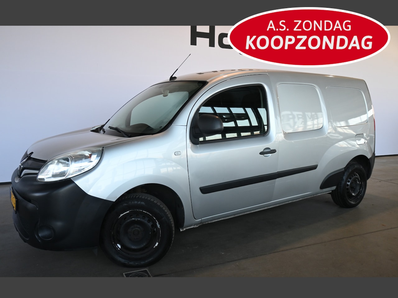 Renault Kangoo Express - 1.5 dCi 90 Express Maxi Black Edition Marge Schuifdeur Airco Navigatie PDC Cruise control - AutoWereld.nl