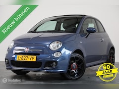 Fiat 500 C - 1.2 Lounge- AIRCO -OPEN DAK - ZWARTE VELGEN