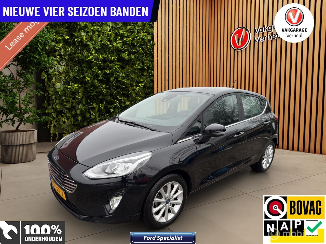 Ford Fiesta - 1.0 EcoBoost Titanium|101PK|5Drs|Boekjes|Nap - AutoWereld.nl
