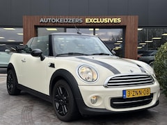 MINI Cabrio - 1.6 Cooper Chili Parkeersensoren achter Mistlampen Airco 16"L.M