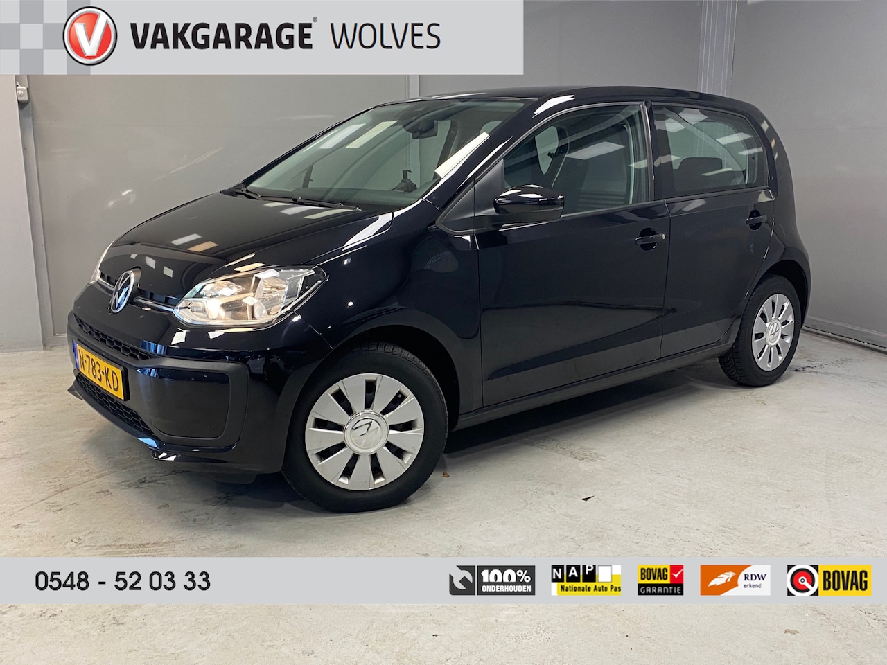 Volkswagen Up! - 1.0 | CAMERA | CLIMA | CRUISE CONTROL | PARK PILOT | - AutoWereld.nl