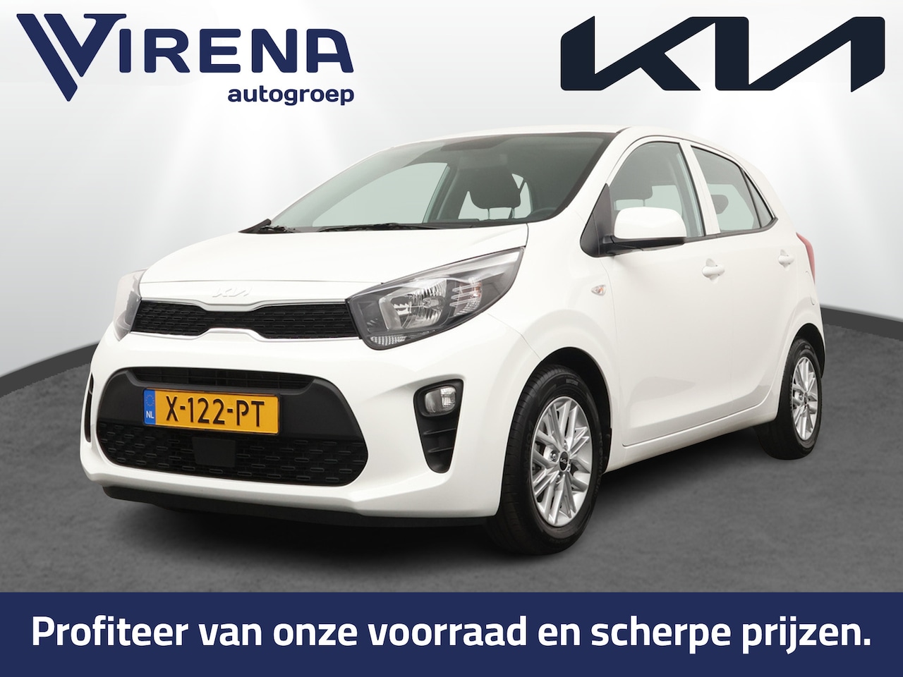 Kia Picanto - 1.0 DPi DynamicLine - Airco - Android/Apple Carplay - Cruise Control - Lichtmetalen Velgen - AutoWereld.nl