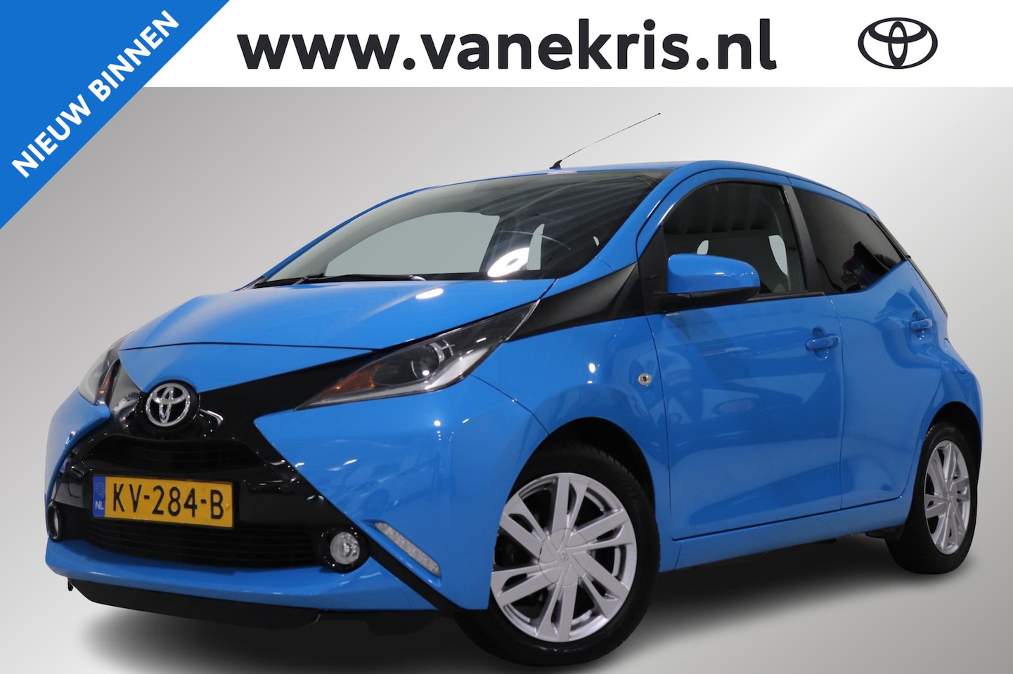 Toyota Aygo - 1.0 VVT-i x-sport 1.0 VVT-i x-sport, Airco, Parkeercamera, Speed limiter, Bluetooth, Radio! - AutoWereld.nl